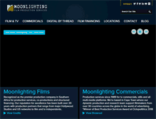 Tablet Screenshot of moonlighting.co.za